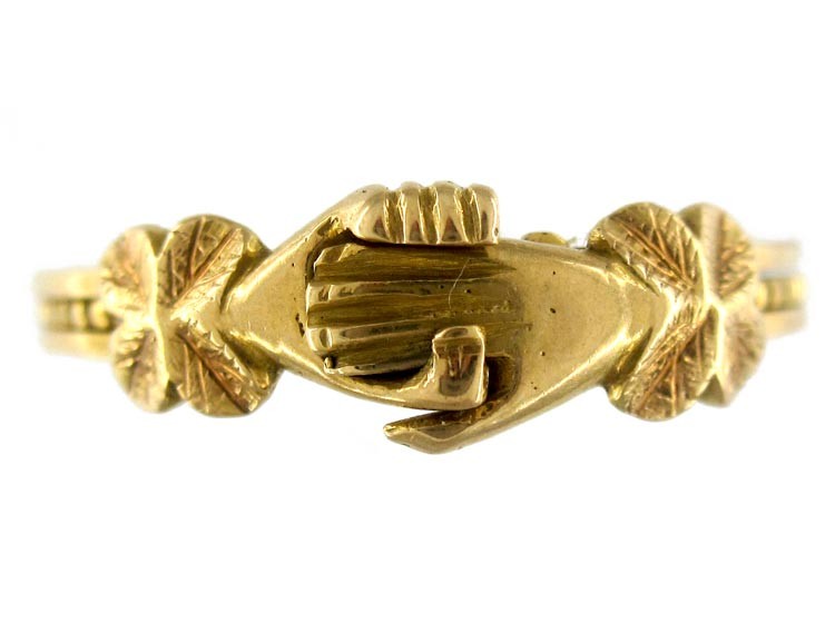 Art Deco Fede Ring Art Deco Fede Ring