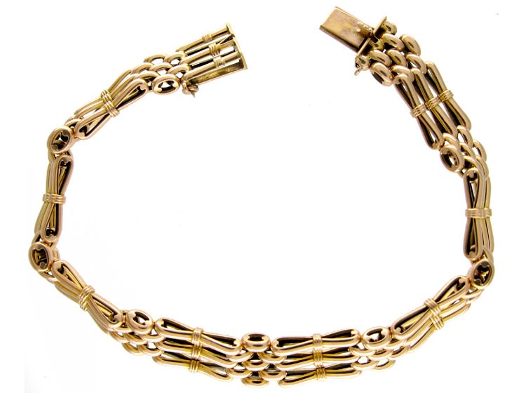 Gold Gate Bracelet The Antique Jewellery Company