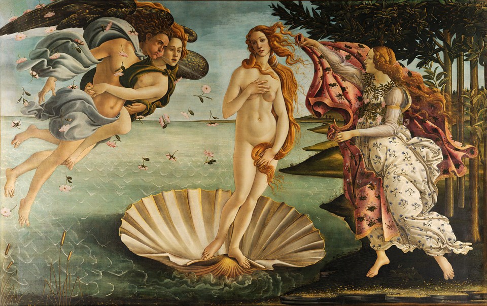 Sandro Botticelli, 'The Birth of Venus' (c.1485-86)