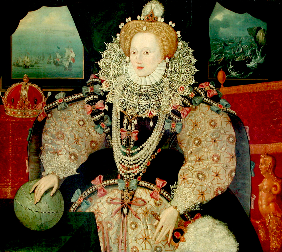 The Armada Portrait (1588), by George Gower
