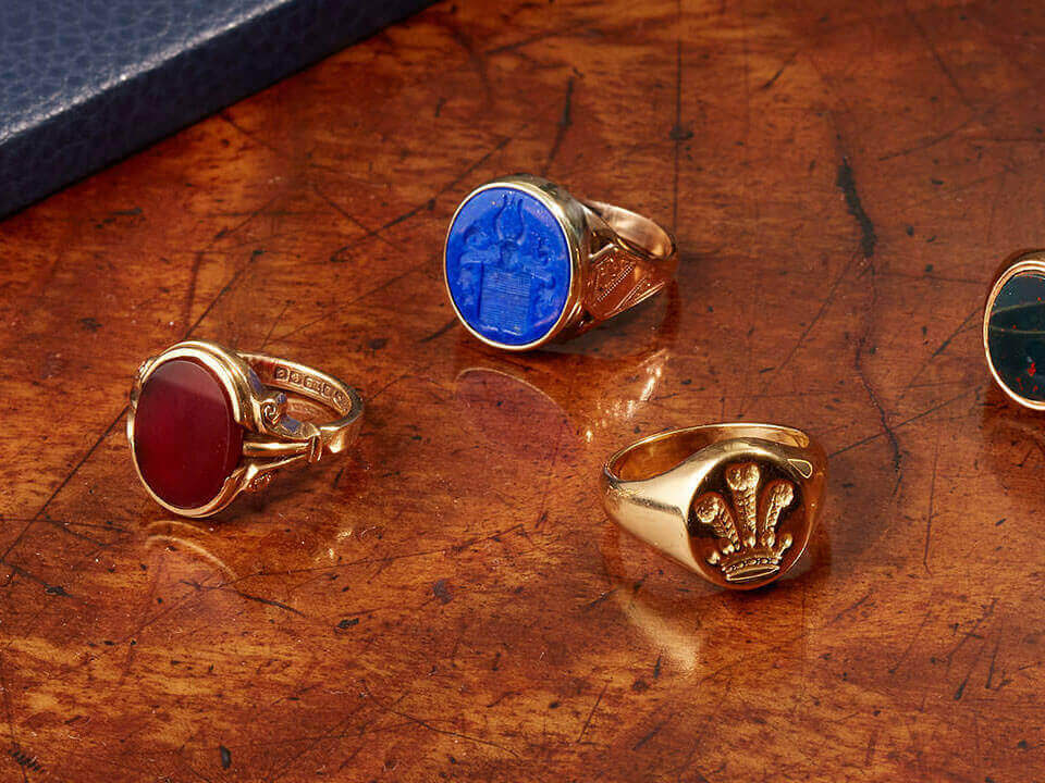 Vintage Signet Rings