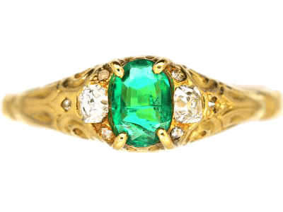 Antique Emerald Ring