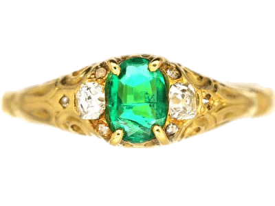 Antique Emerald Ring