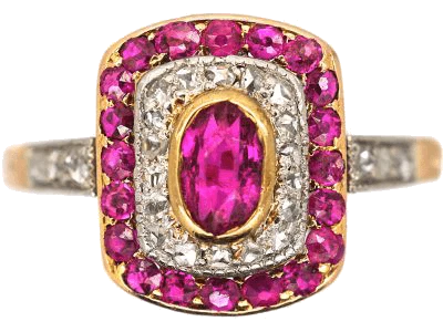 Antique Ruby Ring
