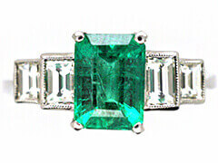 Emerald Engagement Rings