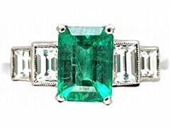 Emerald Engagement Rings