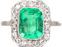 Emerald Engagement Rings