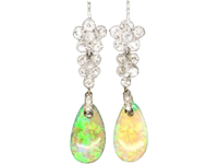 Opal Earrings