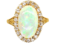 Opal Engagement Rings
