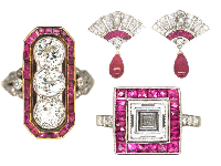 Art Deco Ruby Jewellery