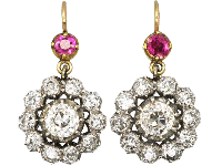 Ruby Earrings