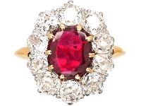Ruby Engagement Rings