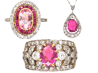 Pink Sapphire Jewellery
