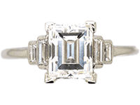 Art Deco Diamond Engagement Rings
