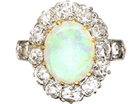 Edwardian Opal Engagement Rings