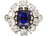Edwardian Sapphire Engagement Rings