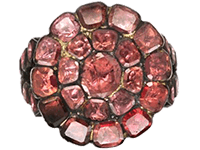 Georgian Garnet Engagement Rings