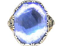 Georgian Sapphire Engagement Rings