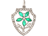 Emerald Pendants