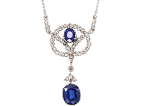 Sapphire Pendants