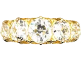 Diamond Five Stone Engagement Rings