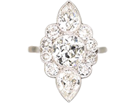 Diamond Marquise Engagement Rings