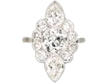 Diamond Marquise Engagement Rings