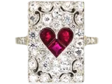 Ruby Unusual Engagement Rings