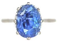 Sapphire Solitaire Engagement Rings