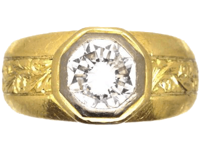 Art Deco Gold Rings