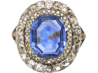 Georgian Sapphire Rings