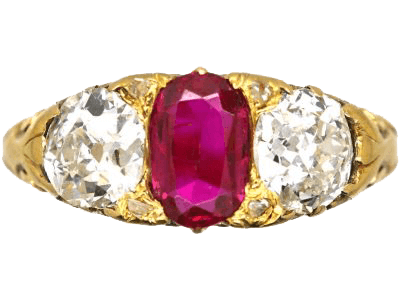 Victorian Ruby Rings