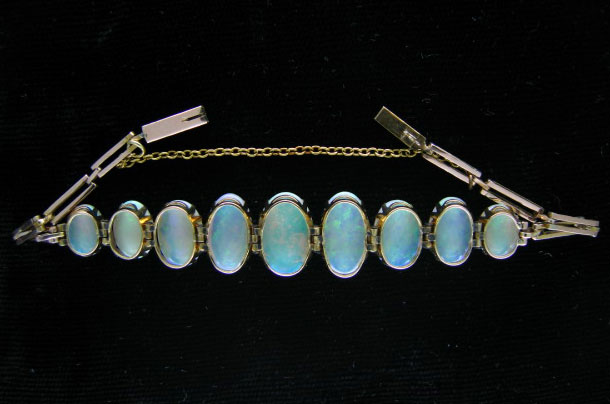 Opal Bracelet - The Antique Jewellery Company