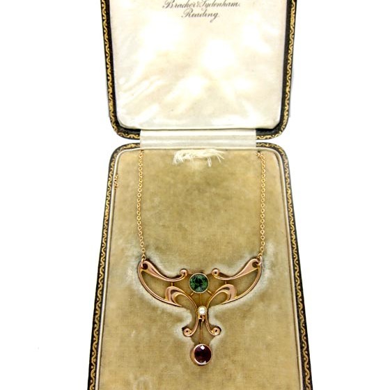 Suffragette Pendant - The Antique Jewellery Company