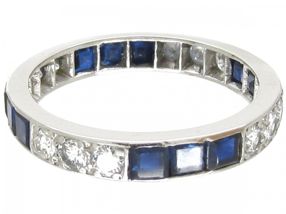 Antique Jewellery Shop Uk Sapphire Diamonds Eternity Ring Antique Jewellery Shop Uk Sapphire Diamonds Eternity Ring
