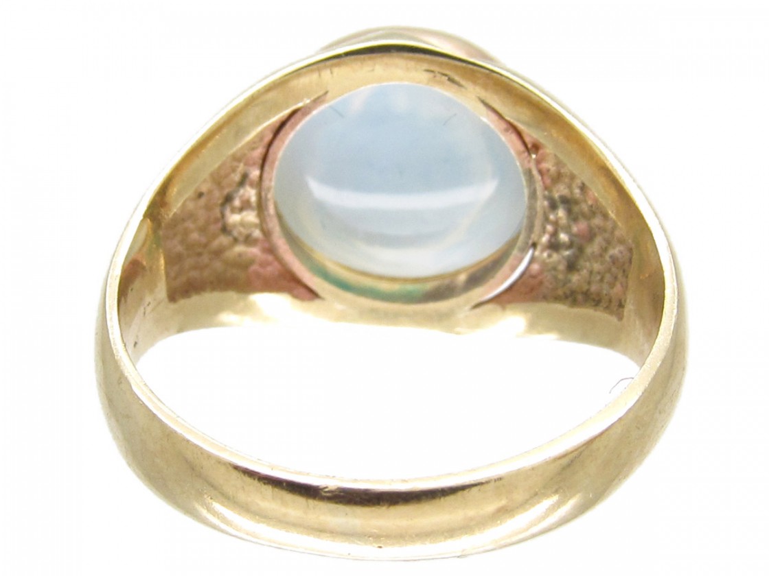 Moonstone Men S Signet Ring Moonstone Men S Signet Ring