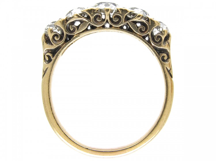 Antique Diamond Eternity Rings Antique Diamond Eternity Rings
