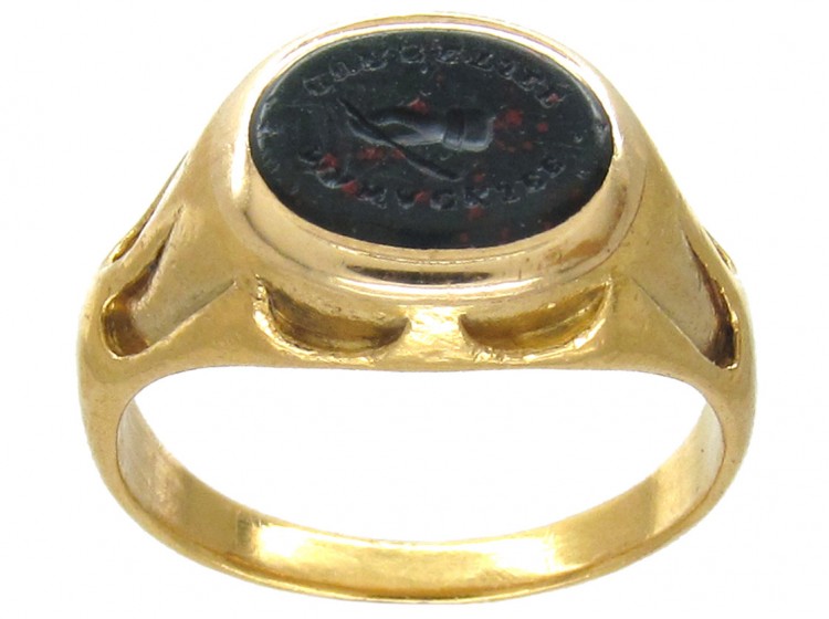 Bloodstone Ring India Bloodstone Ring India