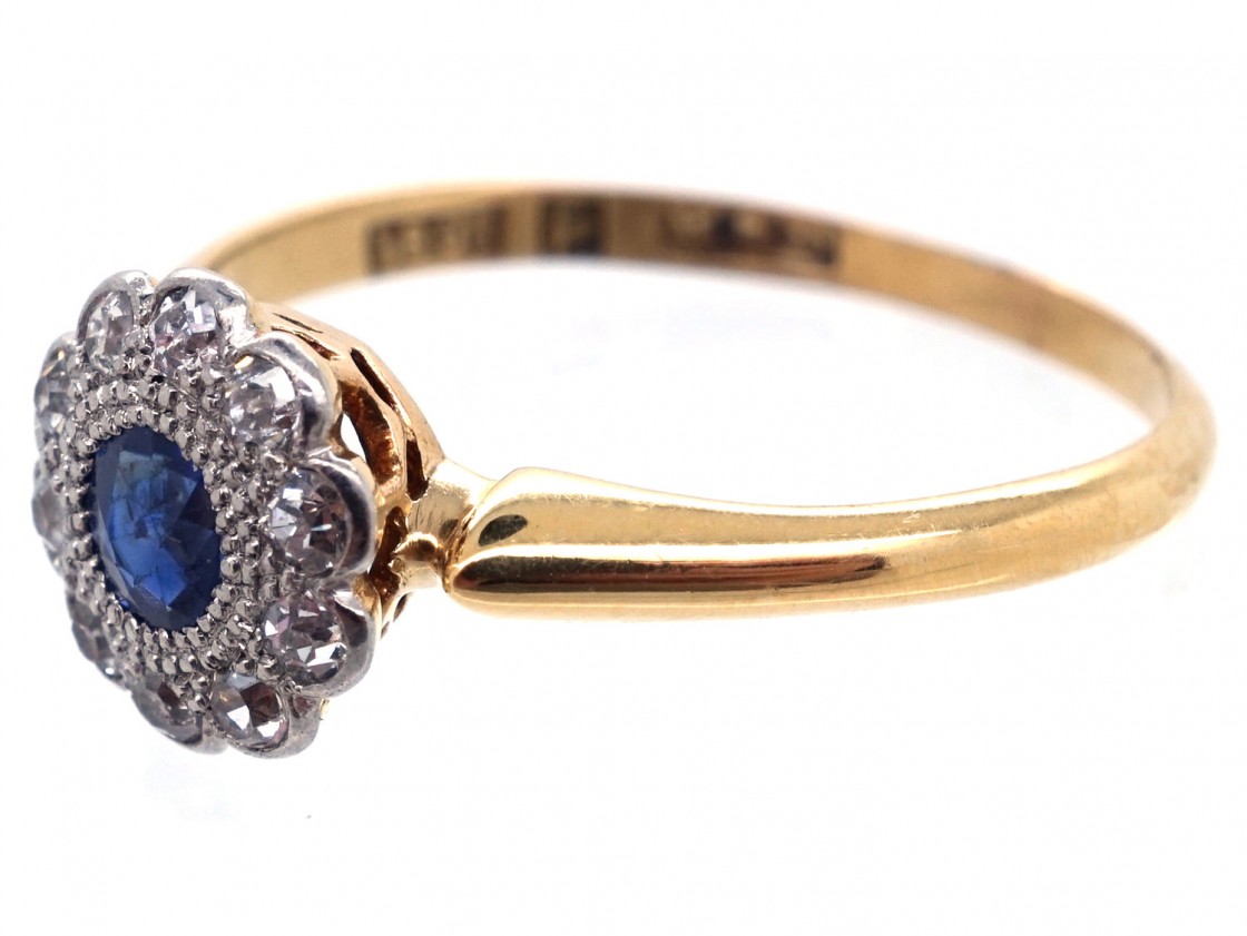 Edwardian Daisy Cluster Ring Edwardian Daisy Cluster Ring