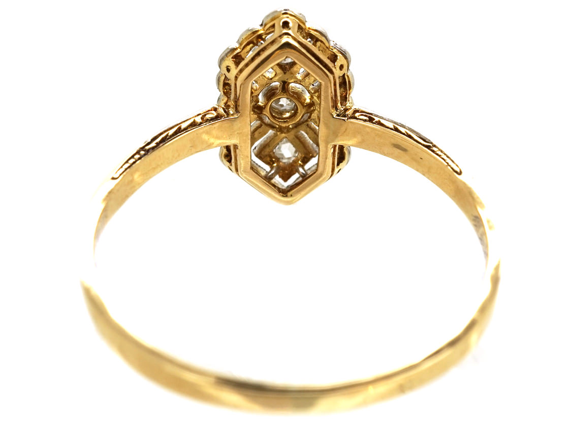 deco gold deco 18ct gold ring the antique jewellery deco gold deco 18ct gold ring the antique jewellery