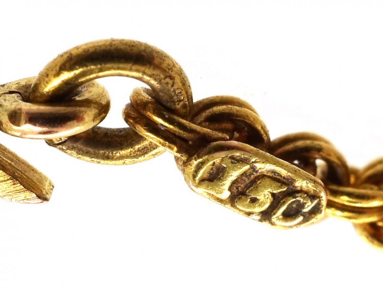 Edwardian 15ct Gold Chain The Antique Jewellery Company
