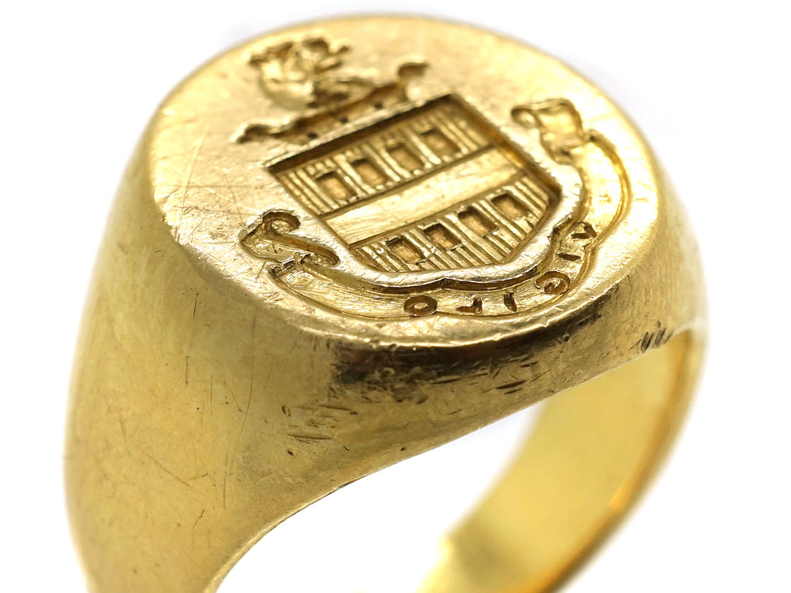 18ct Gold Ring by Tiffany The Antique Jewellery Company 18ct Gold Ring by Tiffany The Antique Jewellery Company