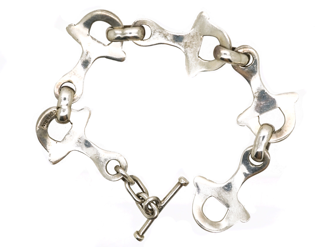 Silver Horse Bridle Bit Bracelet The Antique Jewellery Company