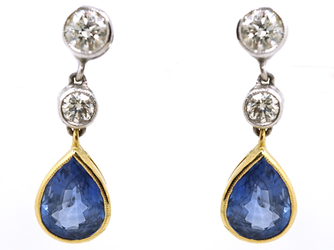 yellow sapphire earrings yellow sapphire earrings